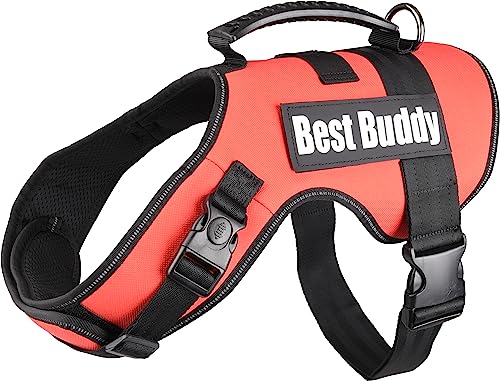 Geschirr Best Buddy Uranus ROT XXL 95-130CM*50MM von Flamingo