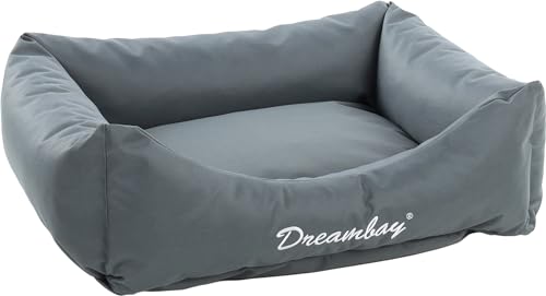 Flamingo Korb Dreambay® Rechteck Petrol - 80x67x22cm - Wasserabweisend und Waschbar - Abnehmbarer Bezug mit Reißverschluss - Nachhaltig von Flamingo