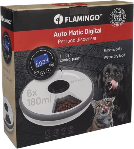 FUTTERAUTOMAT MIT DIGITALEM Timer LABO Weiss FUTTERAUTOMAT MIT DIGITALEM Timer LABO Weiss von Flamingo