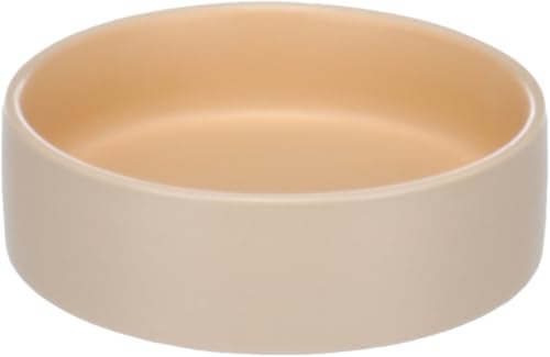 Hundenapf Keramik – hundenapf kleine Hunde – 200ml – spülmaschinengeeignet – rund beige & orange – Flamingo Anca Hundenapf Keramik – hundenapf kleine Hunde – 200ml – spülmaschinengeeignet – rund beige & orange – Flamingo Anca von Flamingo