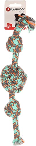 Flamingo HS Baumwolle Riva Seil 2 Knoten + Ball GRÜN 36CM Flamingo HS Baumwolle Riva Seil 2 Knoten + Ball GRÜN 36CM von Flamingo