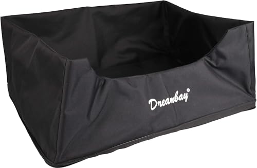 Flamingo Hülle für Korb Dreambay® Rechteck Schwarz 65x45x20cm von Flamingo