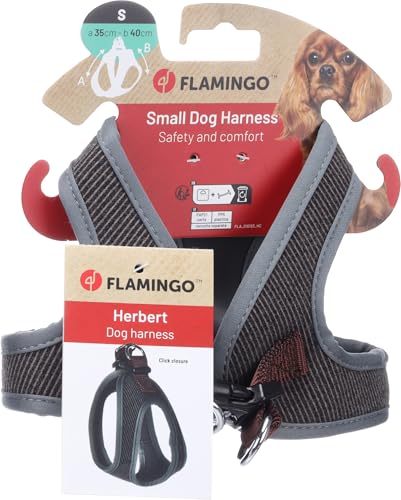Flamingo Hund Geschirr Step&Go Herbert Dunkelbraun S 35cm 40cm Flamingo Hund Geschirr Step&Go Herbert Dunkelbraun S 35cm 40cm von Flamingo