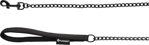 Flamingo Hund Kettenleine Trero Schwarz 1m 16mm Flamingo Hund Kettenleine Trero Schwarz 1m 16mm von Flamingo