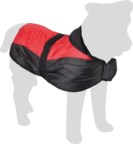Flamingo Hundemantel Winter – Eisbär Rot – XXXXS 20cm – warm & modisch – Polyesterfaser – Wasser- & Winddicht – atmungsaktiv – schmutzabweisend – PU-Beschichtung – Geschirröffnung Flamingo Hundemantel Winter – Eisbär Rot – XXXXS 20cm – warm & modisch – Polyesterfaser – Wasser- & Winddicht – atmungsaktiv – schmutzabweisend – PU-Beschichtung – Geschirröffnung von Flamingo