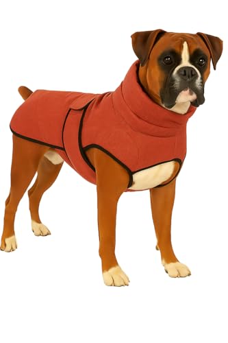 Flamingo Hundemantel Winter – Iglu Rot – XL 55cm – Isothermische Innenschicht – reflektierende Streifen – wasserabweisend – Klettverschluss – Geschirröffnung Flamingo Hundemantel Winter – Iglu Rot – XL 55cm – Isothermische Innenschicht – reflektierende Streifen – wasserabweisend – Klettverschluss – Geschirröffnung von Flamingo