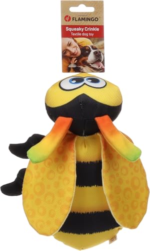 Flamingo Hundespielzeug Clora Biene – Gelb – 27 cm | Weich, verspielt & unwiderstehlich! Flamingo Hundespielzeug Clora Biene – Gelb – 27 cm | Weich, verspielt & unwiderstehlich! von Flamingo