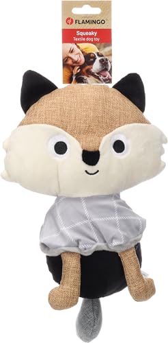 Flamingo Hundespielzeug Koppo Fuchs – Grau – 20x11x23 cm | Weich, verspielt & unwiderstehlich! Flamingo Hundespielzeug Koppo Fuchs – Grau – 20x11x23 cm | Weich, verspielt & unwiderstehlich! von Flamingo