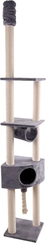 Flamingo KRATZBAUM Everest GRAU 38x38x255-285CM Flamingo KRATZBAUM Everest GRAU 38x38x255-285CM von Flamingo