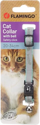 Flamingo Katze Halsband Minx Minzgrün 20-34cm 10mm von Flamingo