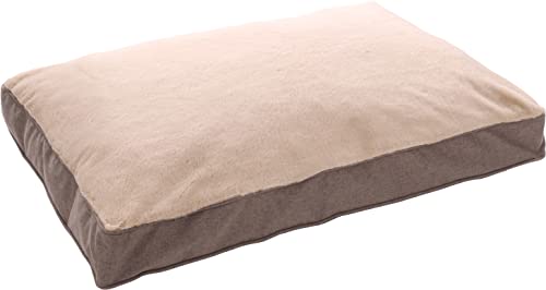 Flamingo Kissen Esmo Rechteck Beige 100x70x12cm Flamingo Kissen Esmo Rechteck Beige 100x70x12cm von Flamingo