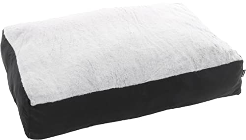 Flamingo Kissen Iduna Rechteck Schwarz 80x55x15cm Flamingo Kissen Iduna Rechteck Schwarz 80x55x15cm von Flamingo