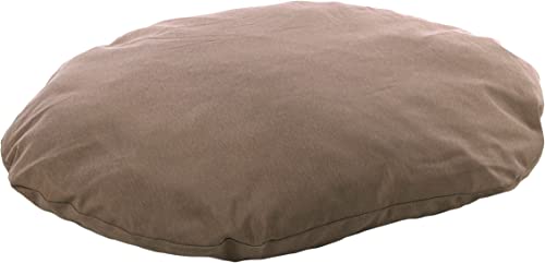 Flamingo Kissen Panama Oval Taupe 100x76x10cm von Flamingo