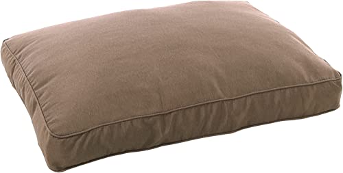 Flamingo Kissen Panama Rechteck Taupe 80x60x10cm von Flamingo
