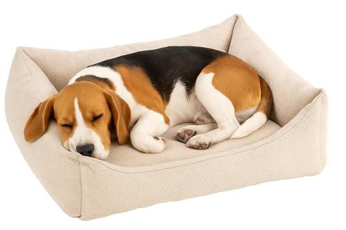 Flamingo Orthopädisches Hundebett Baldar – Rechteckig, Beige, 65 cm | Ergonomischer & Bequemer Schlafplatz für Hunde! Flamingo Orthopädisches Hundebett Baldar – Rechteckig, Beige, 65 cm | Ergonomischer & Bequemer Schlafplatz für Hunde! von Flamingo