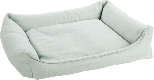 Flamingo Orthopädisches Hundebett Baldar – Rechteckig, Grün, 100 cm | Ergonomischer & Bequemer Schlafplatz für Hunde! von Flamingo
