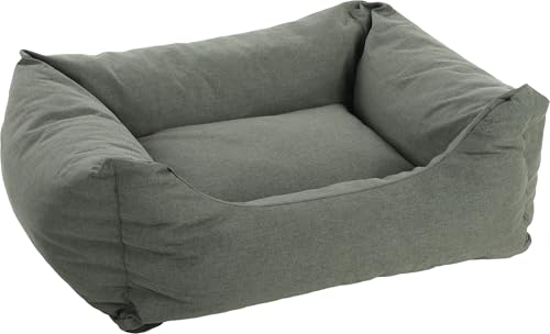Flamingo Ergonomisches Hundebett Genève Rechteckig Dunkelgrün – 80 cm - Waschbar, Antislip, Zart, Luxuriös und Stilvoll, Passt In Jedes Interieur! Flamingo Ergonomisches Hundebett Genève Rechteckig Dunkelgrün – 80 cm - Waschbar, Antislip, Zart, Luxuriös und Stilvoll, Passt In Jedes Interieur! von Flamingo