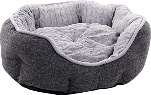 Flamingo Korb Zupo Achteck Dunkelgrau 45x40x15cm Flamingo Korb Zupo Achteck Dunkelgrau 45x40x15cm von Flamingo