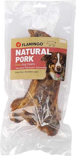 Flamingo Leckerli Hund – Snack Nature Schweinefuß Halb – 226g – glutenfrei – ohne Zuckerzusatz – Natur-Snack für Hunde Flamingo Leckerli Hund – Snack Nature Schweinefuß Halb – 226g – glutenfrei – ohne Zuckerzusatz – Natur-Snack für Hunde von Flamingo