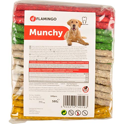 Flamingo - Snack-Futter – Leckereien Munchy: Zigarette Mix 7 – 8 mm – 100 Stück Flamingo - Snack-Futter – Leckereien Munchy: Zigarette Mix 7 – 8 mm – 100 Stück von Flamingo