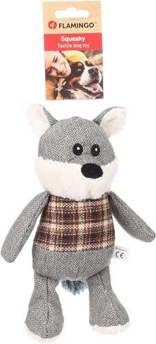 Flamingo Hundespielzeug „Britta Fuchs Grau“ – Ideal für Labrador, Beagle, Französische Bulldogge und Jack Russell, robust und unterhaltsam Flamingo Hundespielzeug „Britta Fuchs Grau“ – Ideal für Labrador, Beagle, Französische Bulldogge und Jack Russell, robust und unterhaltsam von Flamingo