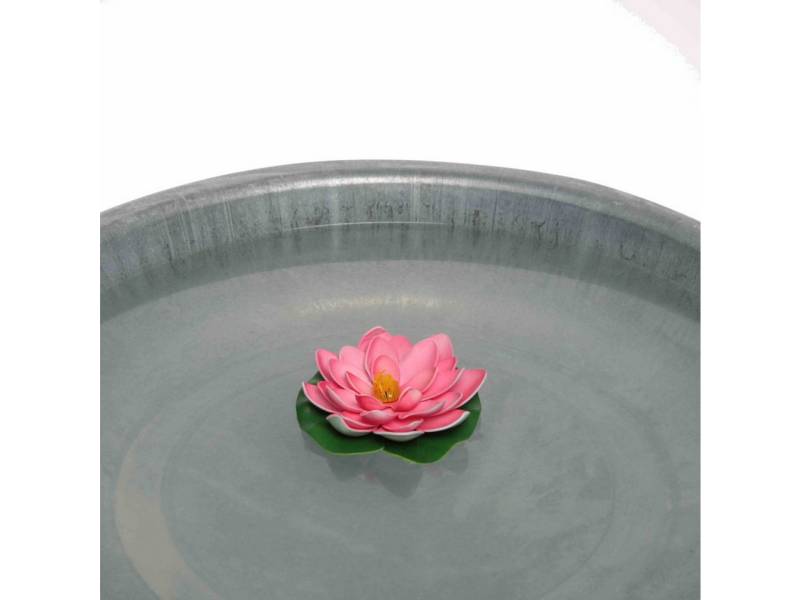 Flamingo Teichfigur Deko-Rose schwimmend orange Ø 18 cm Flamingo Teichfigur Deko-Rose schwimmend orange Ø 18 cm von Flamingo