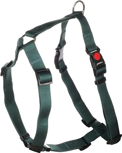 Flamingo H-Geschirr ZIGGI DUNKELGRÜN L 60-85CM 25MM von Flamingo