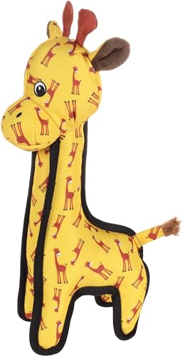 Flamingo Hundespielzeug Patero Giraffe – Gelb | Mit Squeaker | Extrem Stark & Langlebig Flamingo Hundespielzeug Patero Giraffe – Gelb | Mit Squeaker | Extrem Stark & Langlebig von Flamingo