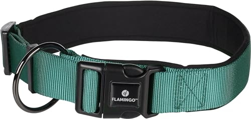 Flamingo Halsband Abbi GRÜN XXXL 65-70CM 38MM von Flamingo