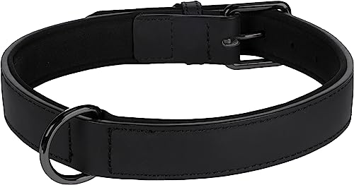 Halsband BINTI SCHWARZ XL 47/57CM 30MM von Flamingo