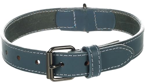 Halsband Denver BLAU M/L 38-48CM 25MM von Flamingo