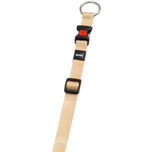 Halsband ZIGGI BEIGE L 45-65CM 25MM von Flamingo