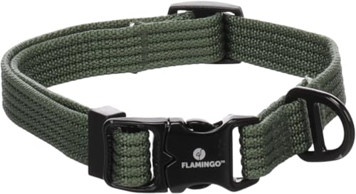 Hund Halsband Cami Grün S 30-45cm 15mm von Flamingo