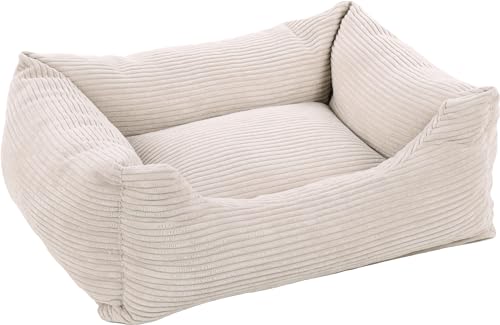 Flamingo Rechteckiges Velutto-Körbchen Beige – 80 x 67 cm, ideal für Französische Bulldoggen, Cocker Spaniel, Beagles und Shih Tzus, luxuriöser Komfort und Premium-Qualität Flamingo Rechteckiges Velutto-Körbchen Beige – 80 x 67 cm, ideal für Französische Bulldoggen, Cocker Spaniel, Beagles und Shih Tzus, luxuriöser Komfort und Premium-Qualität von Flamingo