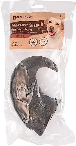 Flamingo Leckerli Hund – Natur Büffelhorn Large – 400g – robust – Zahnpflege – langanhaltender Kauartikel Flamingo Leckerli Hund – Natur Büffelhorn Large – 400g – robust – Zahnpflege – langanhaltender Kauartikel von Flamingo