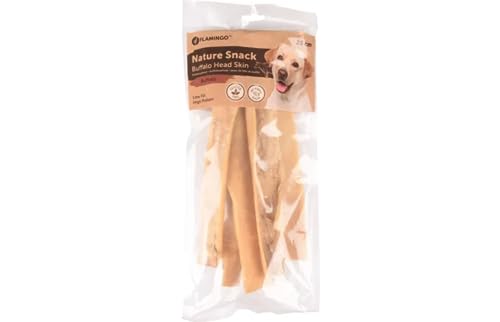 Flamingo Leckerli Hund – Natur Büffelhaut – 25cm – 400g – glutenfrei – naturbelassen – kräftiger Kauartikel Flamingo Leckerli Hund – Natur Büffelhaut – 25cm – 400g – glutenfrei – naturbelassen – kräftiger Kauartikel von Flamingo