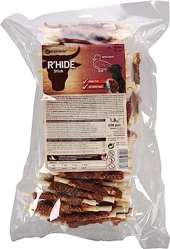 R'HIDE Stick MIT Ente 7/8MM 12CM 150ST 1,8KG R'HIDE Stick MIT Ente 7/8MM 12CM 150ST 1,8KG von Flamingo
