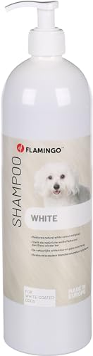 Shampoo 1L WEISSES Fell von Flamingo