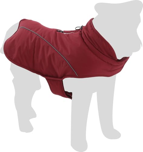Flamingo Winterjas Ragna Rot – A:55cm B:40-48cm C:68-74cm, Weiches Fleece, Reflektierende Streifen, Waschbar, Spritzwassergeschützt, Ideal für Labrador, Golden Retriever, Schäferhund usw. Flamingo Winterjas Ragna Rot – A:55cm B:40-48cm C:68-74cm, Weiches Fleece, Reflektierende Streifen, Waschbar, Spritzwassergeschützt, Ideal für Labrador, Golden Retriever, Schäferhund usw. von Flamingo
