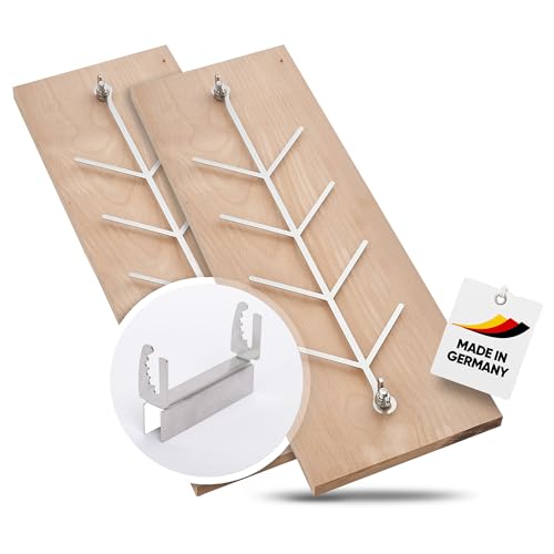 Flammlachsbrett, Räucherbrett, Flammlachs Brett aus dt. Buche. Geeignet für Feuerschalen,Outdoor Grill und natürlich zum Verschenken ! (2, Buche) von Flammlachsbrettl