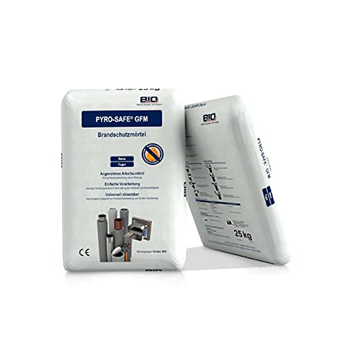 BIO Brandschutz Pyro-Safe GFM Brandschutzmörtel M3 25 Kg/Sack BIO Brandschutz Pyro-Safe GFM Brandschutzmörtel M3 25 Kg/Sack von Flamro