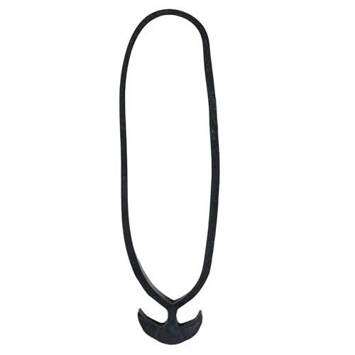 Flandria 30 Glieder Anker Gummi 8 cm zum Binden von Pflanzen, schwarz von Flandria