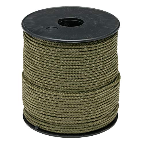 Flandria 412 K Spule Seil, aus Polypropylen, geflochten, Ø 3 mm, ± 100 m, khaki von Flandria