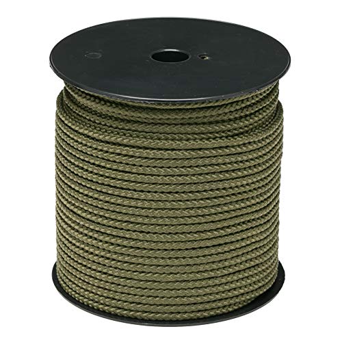 Flandria 416 K Spule Seil, aus Polypropylen, geflochten, Ø 6 mm, ± 100 m, khaki von Flandria
