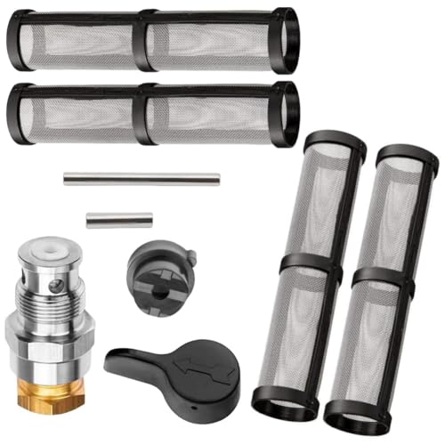 Flaroey 235014 Ansaugventil und 246384 Pumpenverteilersiebfilter Als für Farbspritzgerät 390 395 490 495 595 Flaroey 235014 Ansaugventil und 246384 Pumpenverteilersiebfilter Als für Farbspritzgerät 390 395 490 495 595 von Flaroey