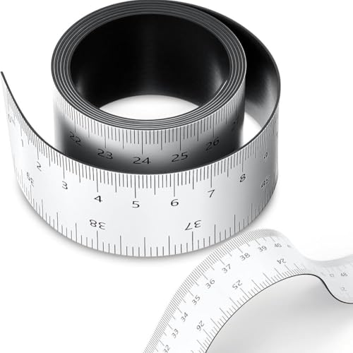 Flaroey 2er-Pack 39,37 Magnetisches Maßband Zentimeter Magnetische Flexible Lineale Magnetisches Maßband, Geeignet für Drehmaschinen Flaroey 2er-Pack 39,37 Magnetisches Maßband Zentimeter Magnetische Flexible Lineale Magnetisches Maßband, Geeignet für Drehmaschinen von Flaroey
