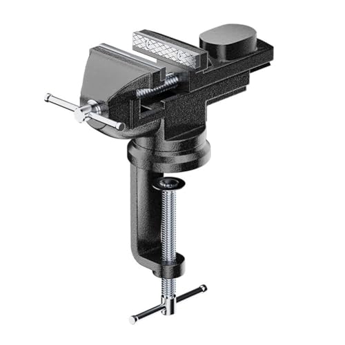 Flaroey 50 mm Mehrzweck-Mini-Tisch-Klemmschraubstock mit 360 Grad Drehbarer Basis für die Holzbearbeitung, Heimwerker-Werkbank Flaroey 50 mm Mehrzweck-Mini-Tisch-Klemmschraubstock mit 360 Grad Drehbarer Basis für die Holzbearbeitung, Heimwerker-Werkbank von Flaroey