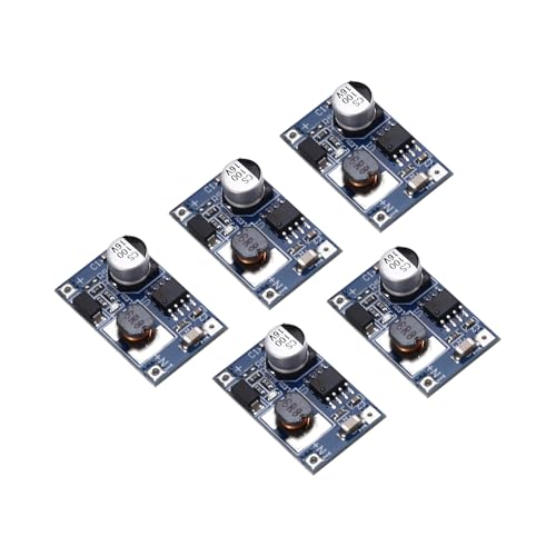 Flaroey 5er-Pack 8W-USB-Eingang DC-DC- 3V-6V auf 12V 3A Step-Up-Stromversorgungsmodul für 3,7V Lithium-Batterie Flaroey 5er-Pack 8W-USB-Eingang DC-DC- 3V-6V auf 12V 3A Step-Up-Stromversorgungsmodul für 3,7V Lithium-Batterie von Flaroey