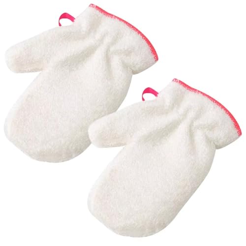 Flaroey Bambusfaser-Geschirrspülhandschuhe, Küchenreinigungshandschuhe, Ölbeständige Handschuhe von Flaroey