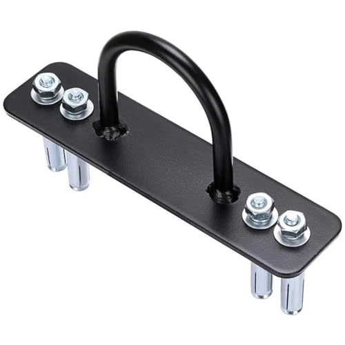 Flaroey Battle Rope Anchor Stake Kit Wandhalterung Aus Metall für Krafttraining, Fitnessstudio, Hängematte, Aufhängegurte, Yoga von Flaroey